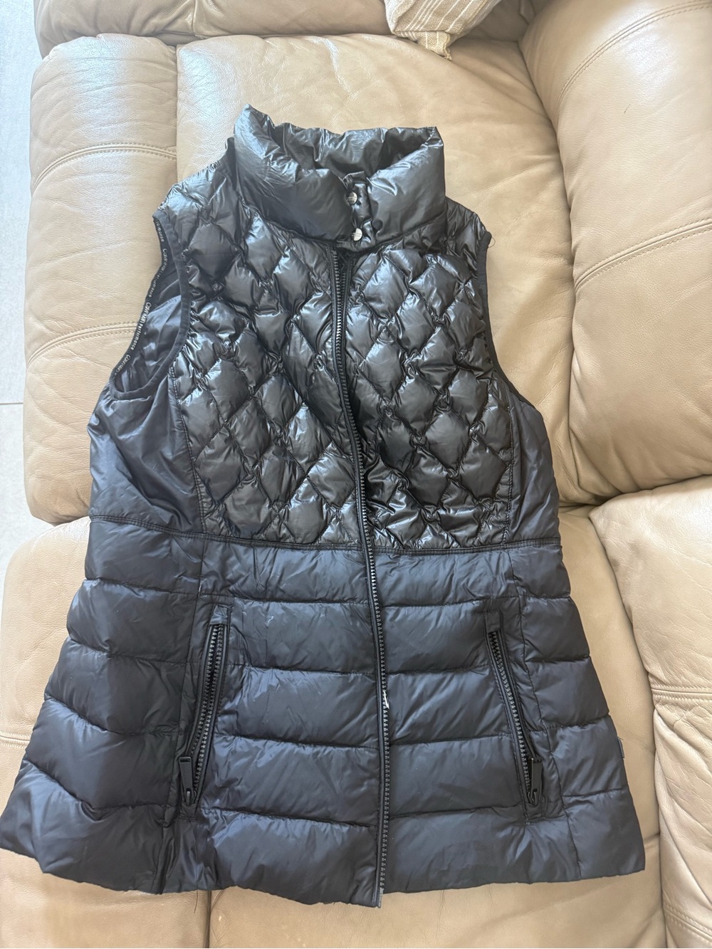 Calvin Klain down vest